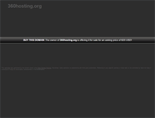 Tablet Screenshot of 360hosting.org